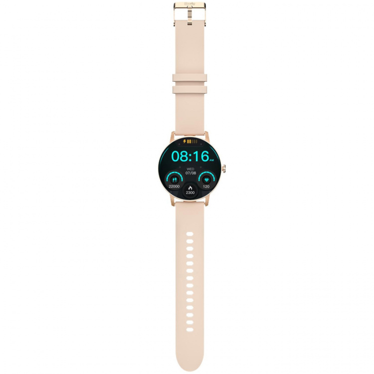 Celly Trainerround2 Smartwatch med rund urtavla Rosa