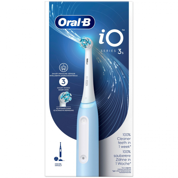 Oral B Eltandborste iO3S Ice Blue
