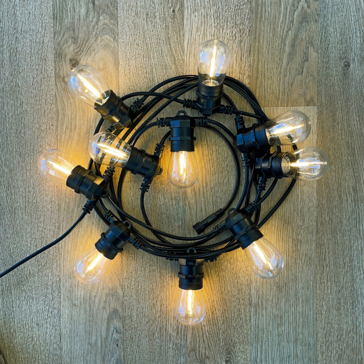 LightsOn Cosy Partyslinga 10 ljuskällor 5m slinga 3W IP44