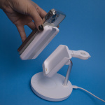 Forever MACS-100 - 5in1 Draadloos Oplaadstation met Draagbare Qi Powerbank 5000mAh, Wit