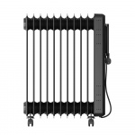 BLACK+DECKER Oljefyllt element 2500W Svart