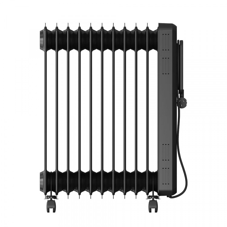 BLACK+DECKER Oljefyllt element 2500W Svart