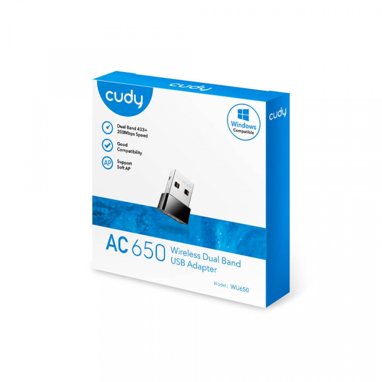 Cudy Adapter USB WU650 AC650 Cudy Adapter USB WU650 AC650