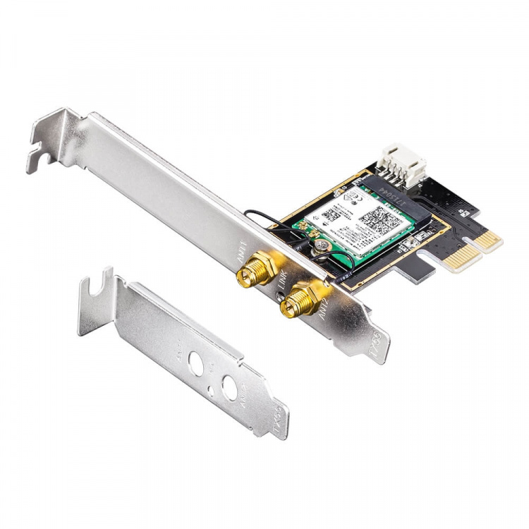 Cudy Adapter PCI-E WE3000 AX5400 Wi-Fi 6 Cudy Adapter PCI-E WE3000 AX5400 Wi-Fi 6