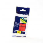 Brother Tape TZE-451 24mm Svart på Röd Brother Tape TZE-451 24mm Svart på Röd