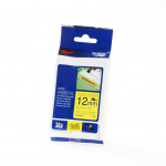 Brother Tape TZE-S631 12mm Svart på Gul Brother Tape TZE-S631 12mm Svart på Gul