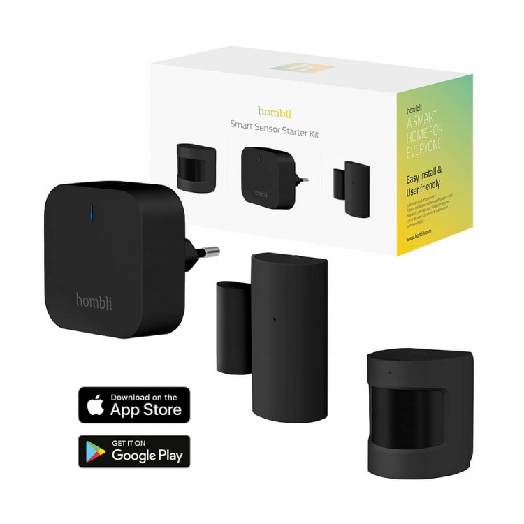 Hombli Smart Bluetooth Sensor Start Kit Svart