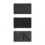 BLACK+DECKER Smörgåsgrill Sandwich Waffle