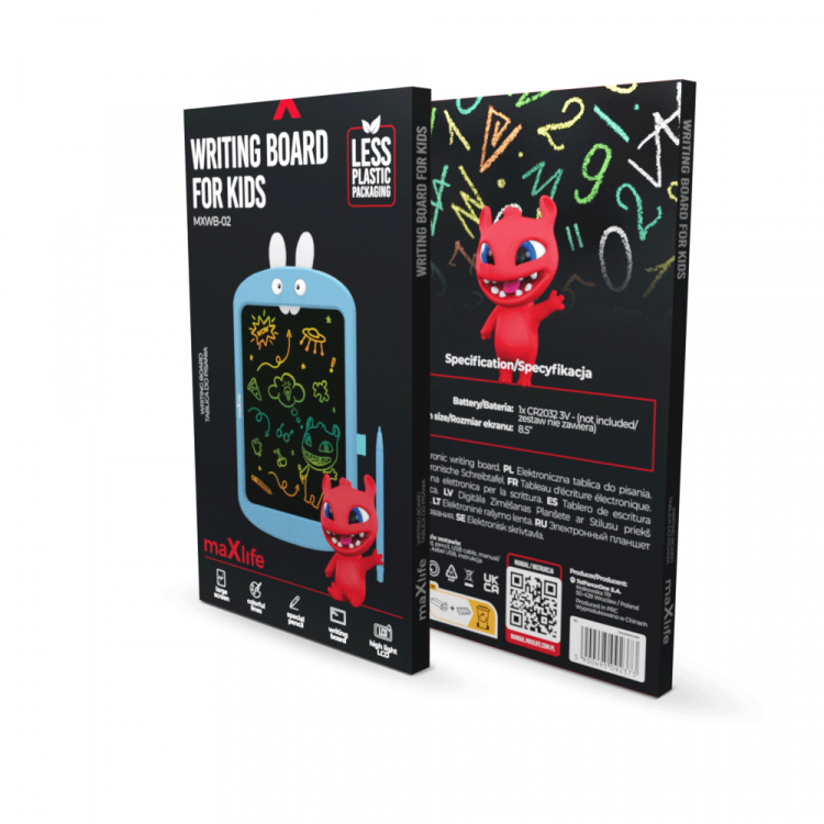 Maxlife MXWB-02 - Tekenbord, blauw Maxlife MXWB-02 - Tekenbord, blauw