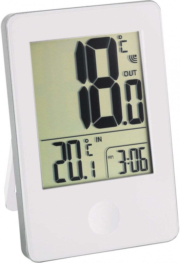 Suomen Lämpömittari 7350 Trådlös inomhus-/utomhustermometer, Vit Suomen Lämpömittari 7350 Trådlös inomhus-/utomhustermometer, Vit