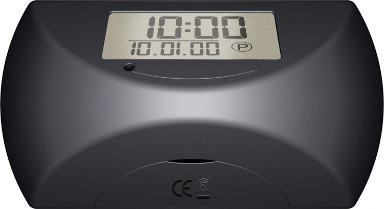 Needit Park Mini 2 Automatisk parkeringsskiva, Svart