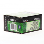 LEXMARK Toner 70C2HKE 702 Black Corporate Return