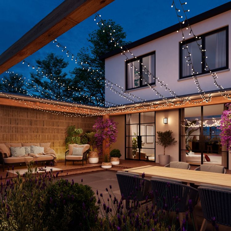 Philips Hue Festavia ljusslinga Inom-/utomhus 250 LED 20m Philips Hue Festavia ljusslinga Inom-/utomhus 250 LED 20m