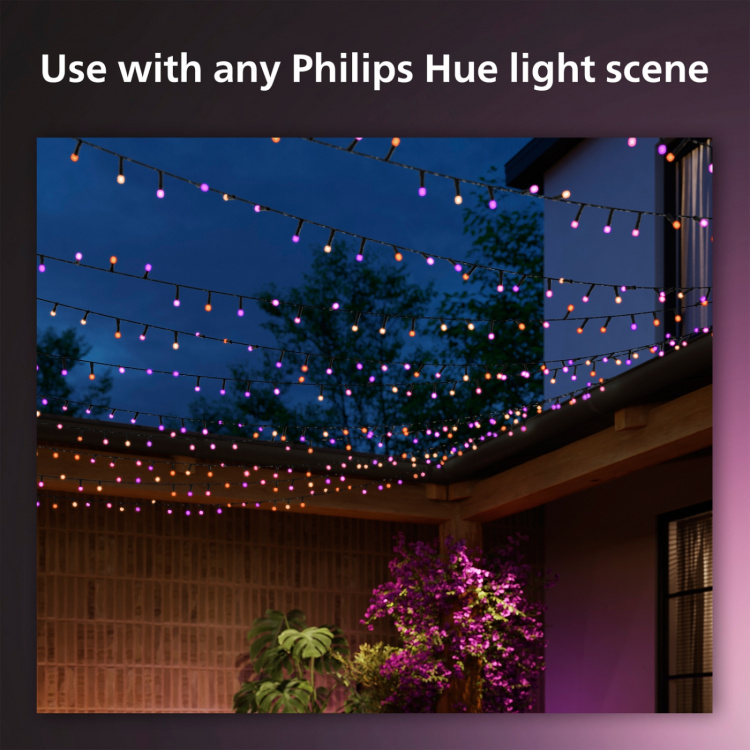 Philips Hue Festavia ljusslinga Inom-/utomhus 250 LED 20m Philips Hue Festavia ljusslinga Inom-/utomhus 250 LED 20m