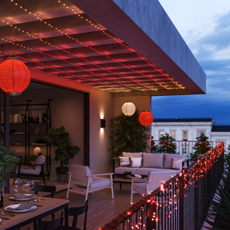 Philips Hue Festavia ljusslinga Inom-/utomhus 500 LED 40m Philips Hue Festavia ljusslinga Inom-/utomhus 500 LED 40m