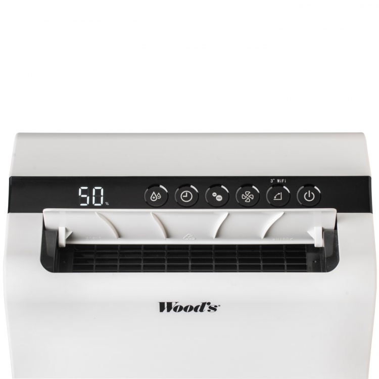 Wood\'s Avfuktare sorptionsavfuktare för kalla utrymmen Tystgående WiFi WDD90