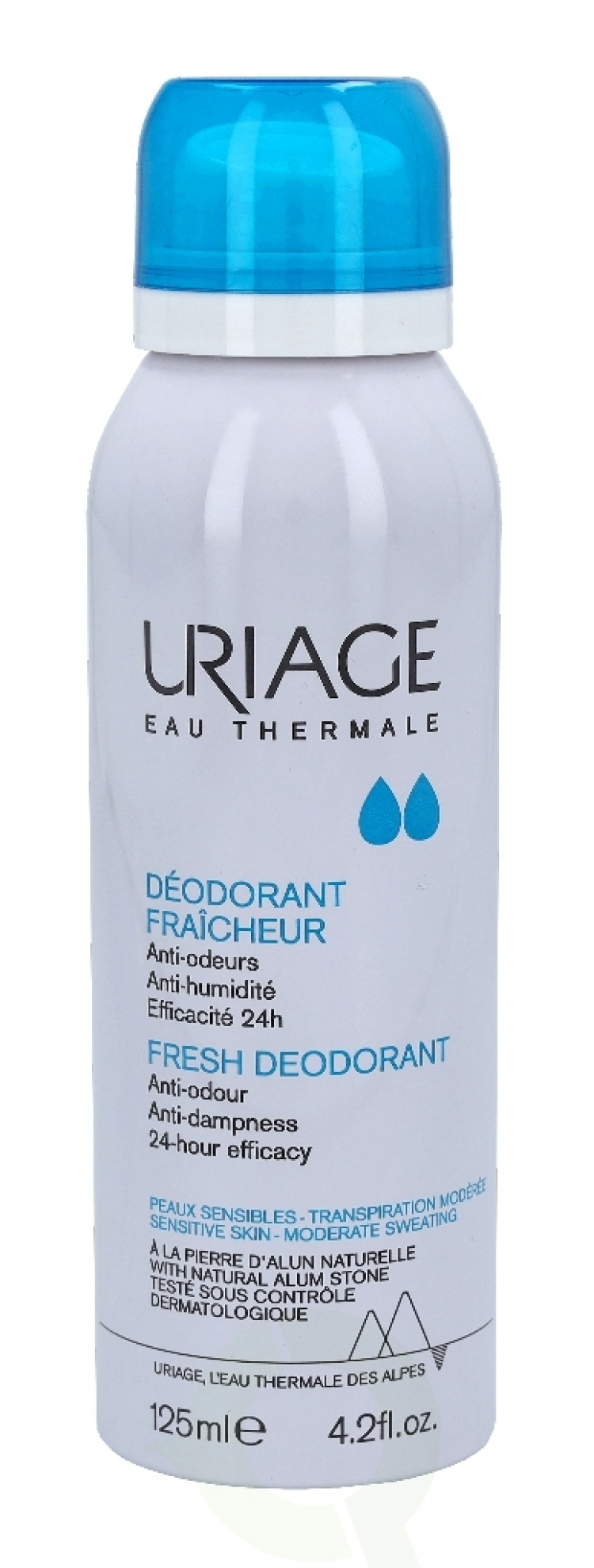 Uriage Deodrant Fraicheur- Fresh 24H 125 ml