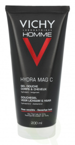 Vichy Homme Hydra Mag C Shower Gel Body And Hair 200 ml
