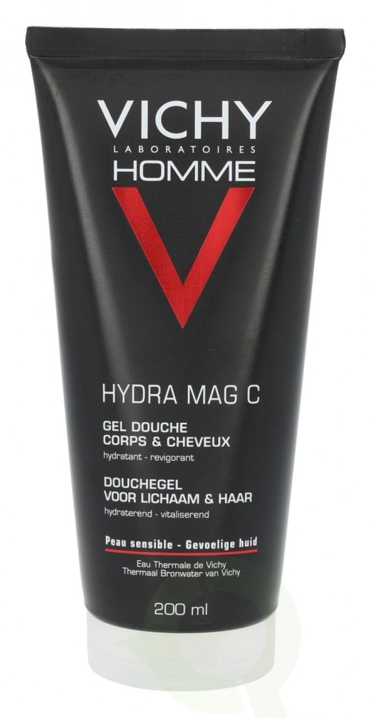 Vichy Homme Hydra Mag C Shower Gel Body And Hair 200 ml