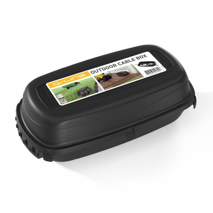 D-LINE Skyddsbox för grenuttag för utomhusbruk svart D-LINE Skyddsbox för grenuttag för utomhusbruk svart