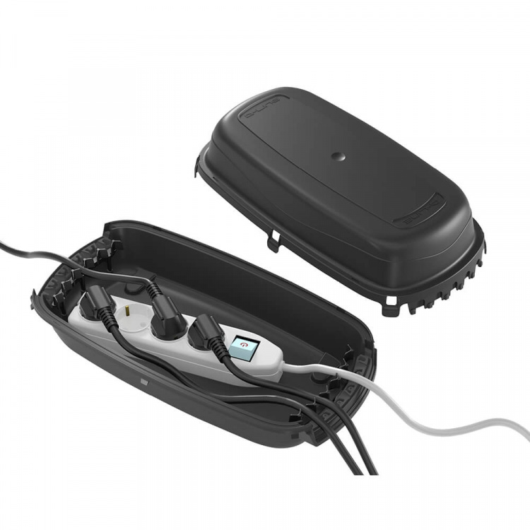 D-LINE Skyddsbox för grenuttag för utomhusbruk svart D-LINE Skyddsbox för grenuttag för utomhusbruk svart