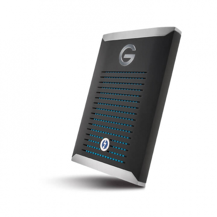 G-Technology GTECH Bärbar SSD Thunderbolt3 500GB Svart G-Technology GTECH Bärbar SSD Thunderbolt3 500GB Svart