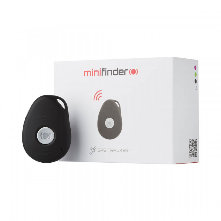 MINIFINDER Pico 4G Personligt Alarm Nyckelring Svart