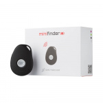 MINIFINDER Pico 4G Personligt Alarm Nyckelring Svart