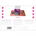 Desire2 Bureaumat Bruin Veganistisch Leer 400x900mm