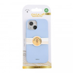 ONSALA Mobilskal med Silikonkänsla MagSeries Light Blue - iPhone 15 ONSALA Mobilskal med Silikonkänsla MagSeries Light Blue - iPhone 15