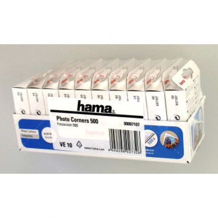 Hama Fotohoek 500 stuks Zelfklevend 10 stuks/verpakking