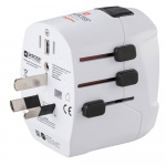Hama Reseadapter Världen Pro Light USB 3-stift Hama Reseadapter Världen Pro Light USB 3-stift
