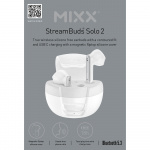 MIXX Hörlur Solo 2 In-Ear TWS Vit
