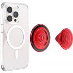 PopSockets PopGrip för Magsafe Danger Red Translucent