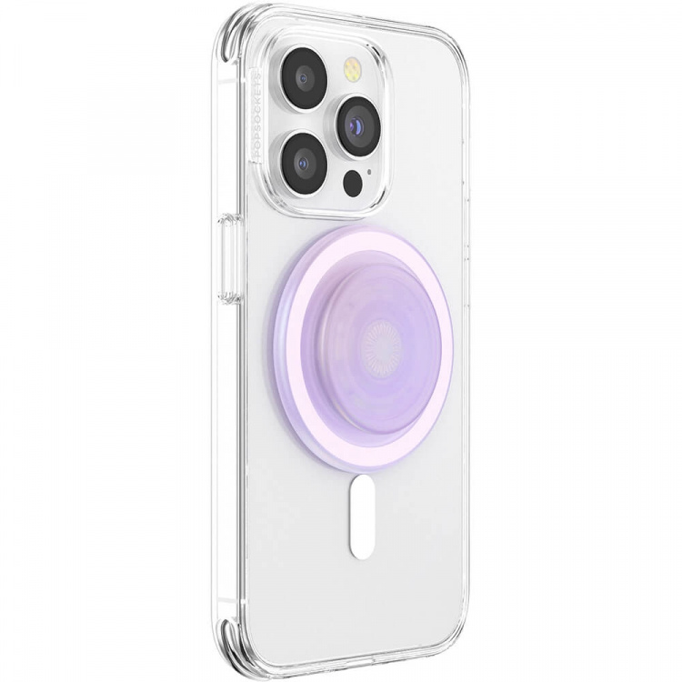 PopSockets PopGrip för Magsafe Opalescent Clear