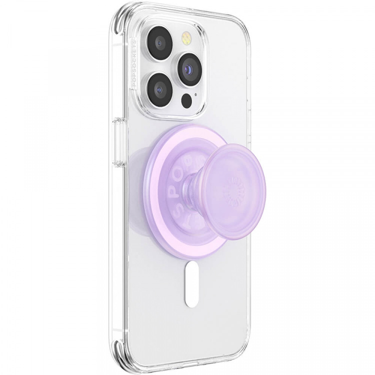 PopSockets PopGrip för Magsafe Opalescent Clear