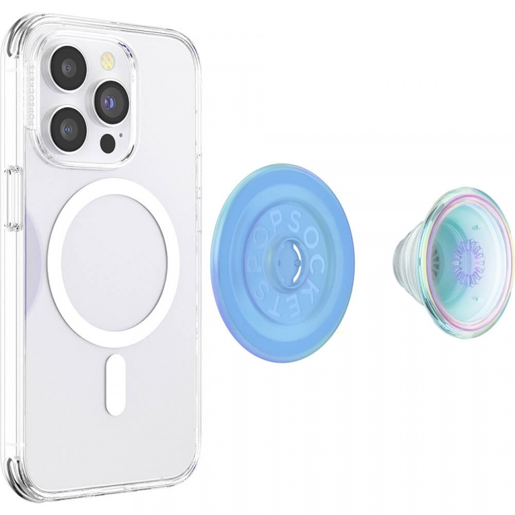 PopSockets PopGrip för Magsafe Opalescent Blue