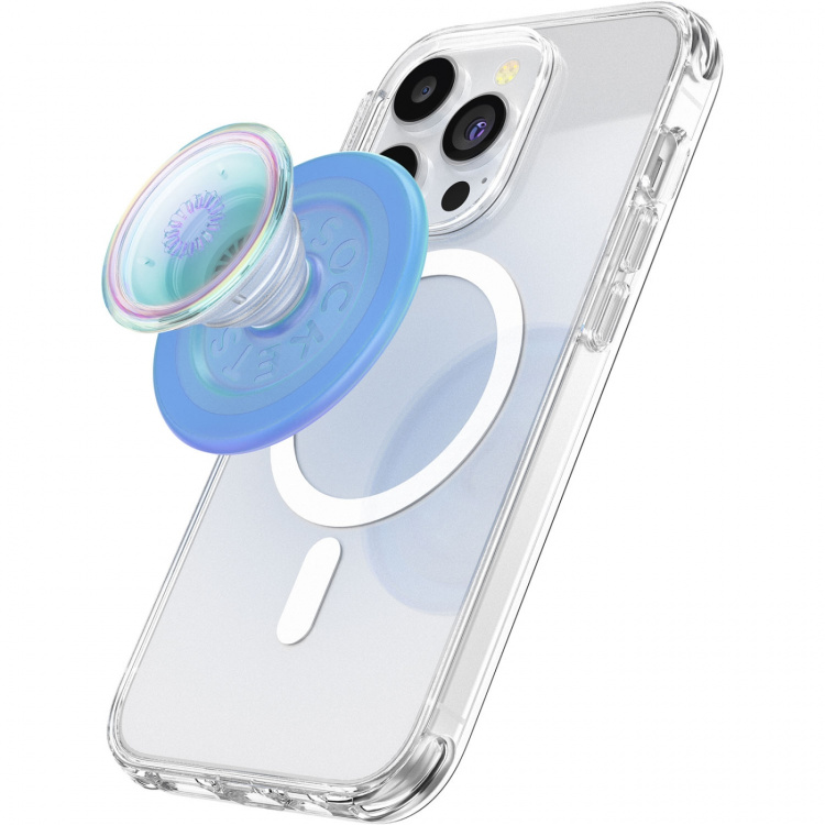 PopSockets PopGrip för Magsafe Opalescent Blue