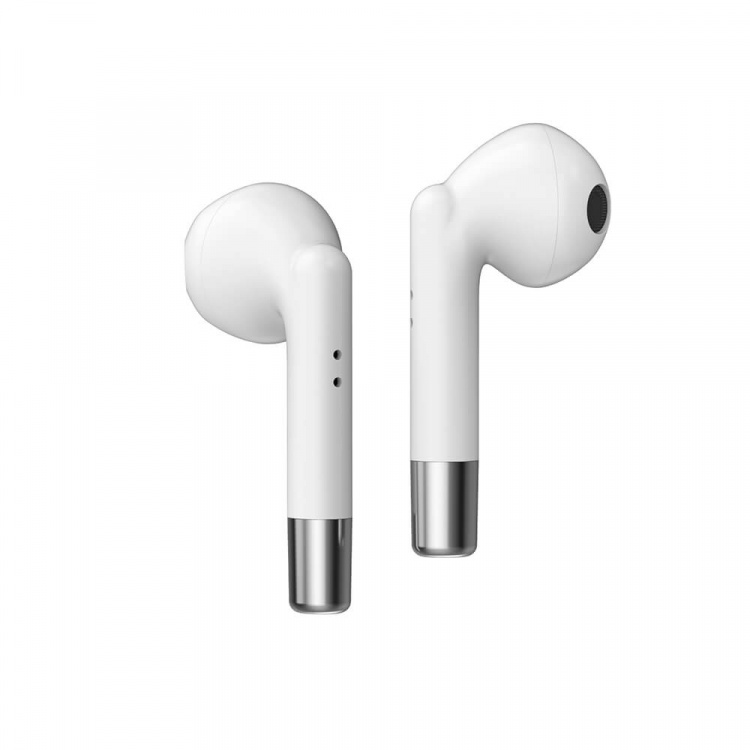 LEDWOOD Hörlur Apollo TWS True Wireless In-Ear Vit Mic