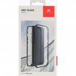 Hama Black Rock 360° Mobilfodral Glas iPhone 14 Transp/Svart