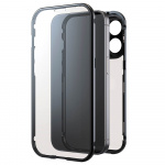Hama Black Rock 360° Mobilfodral Glas iPhone 15 Pro Transp/Svart