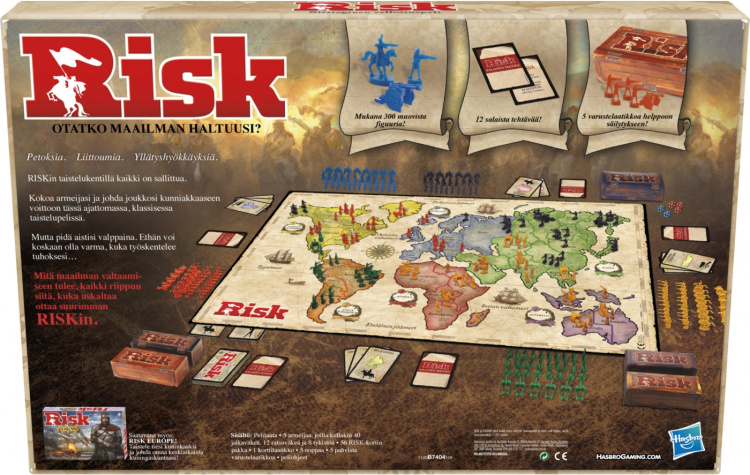 Hasbro Risk brädspel, FI