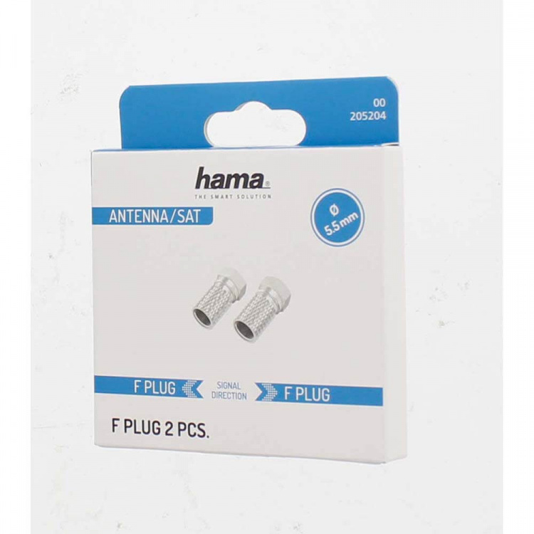 Hama F-Kontakt 5.5mm 2-pack