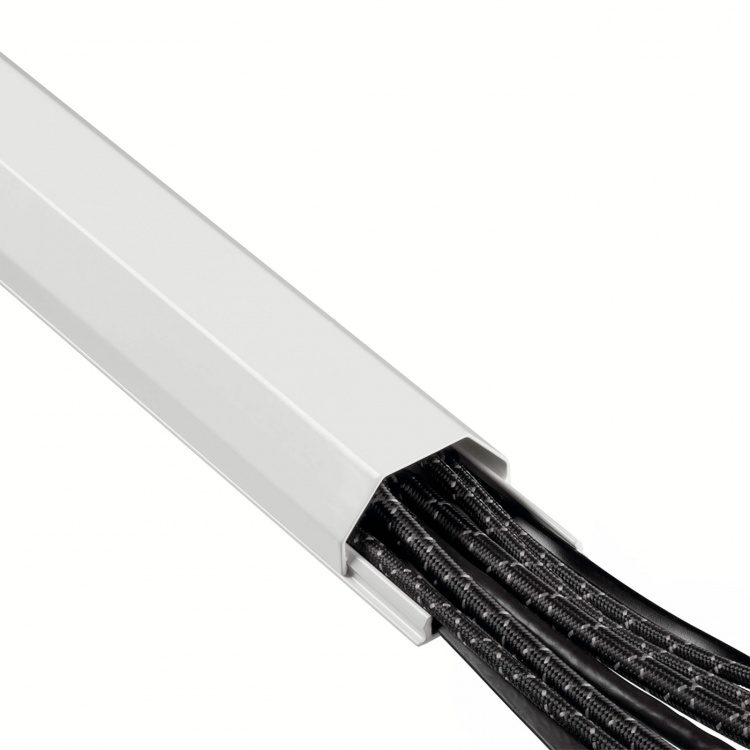 HAMA Kabelkanal Aluminium 110/5/2.6 cm Vit