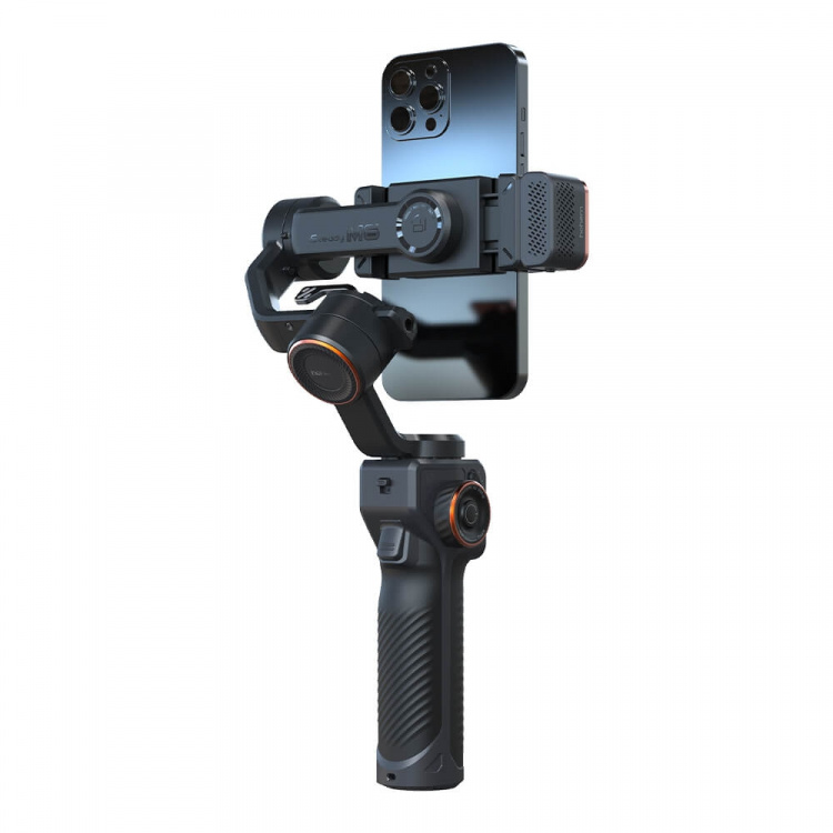 Hohem Smartphone Gimbal iSteady M6 Svart Kit med AI Hohem Smartphone Gimbal iSteady M6 Svart Kit med AI