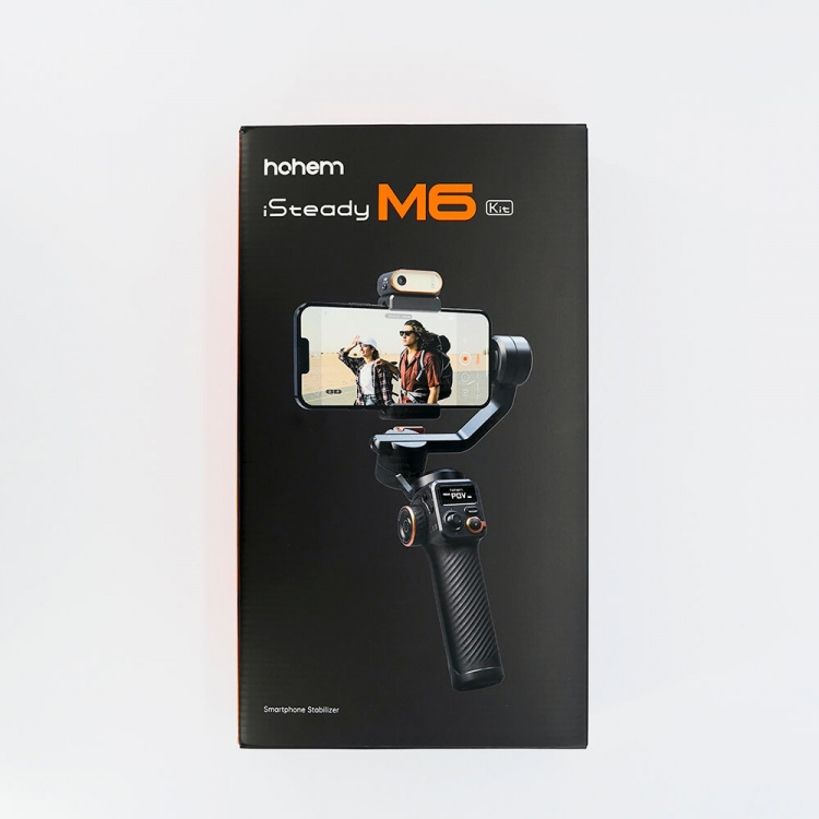 Hohem Smartphone Gimbal iSteady M6 Svart Kit med AI Hohem Smartphone Gimbal iSteady M6 Svart Kit med AI