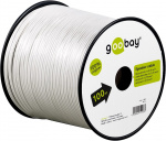 Goobay Luidsprekerkabel wit CU 100 m spoel, doorsnede 2 x 0,75 mm² Goobay Luidsprekerkabel wit CU 100 m spoel, doorsnede 2 x 0,75 mm²