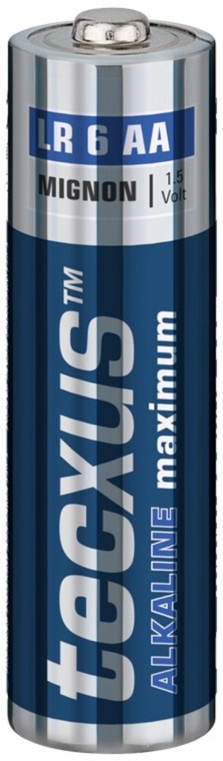 tecxus LR6/AA (Mignon) batterij, 4 stks. blister Alkali-mangaan batterij (alkaline), 1,5 V