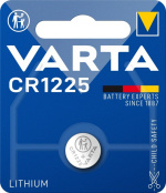 Varta CR1225 (6225) batterij, 1 stk. blister lithium knoopcel, 3 V Varta CR1225 (6225) batterij, 1 stk. blister lithium knoopcel, 3 V