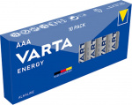 Varta LR03/AAA (Micro) (4103) batterij, 10 stks. box Alkali-mangaan batterij (alkaline), 1,5 V Varta LR03/AAA (Micro) (4103) batterij, 10 stks. box Alkali-mangaan batterij (alkaline), 1,5 V